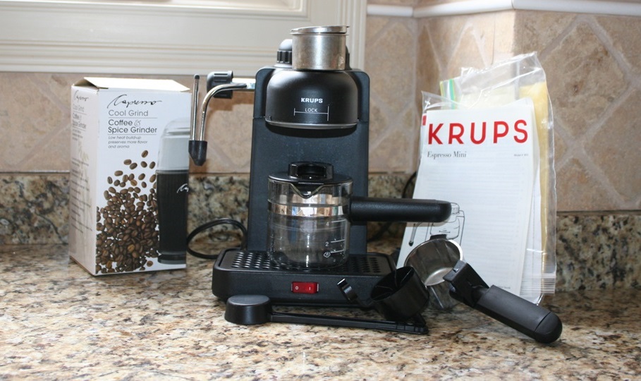 Krups Mini Espresso Machine EBTH